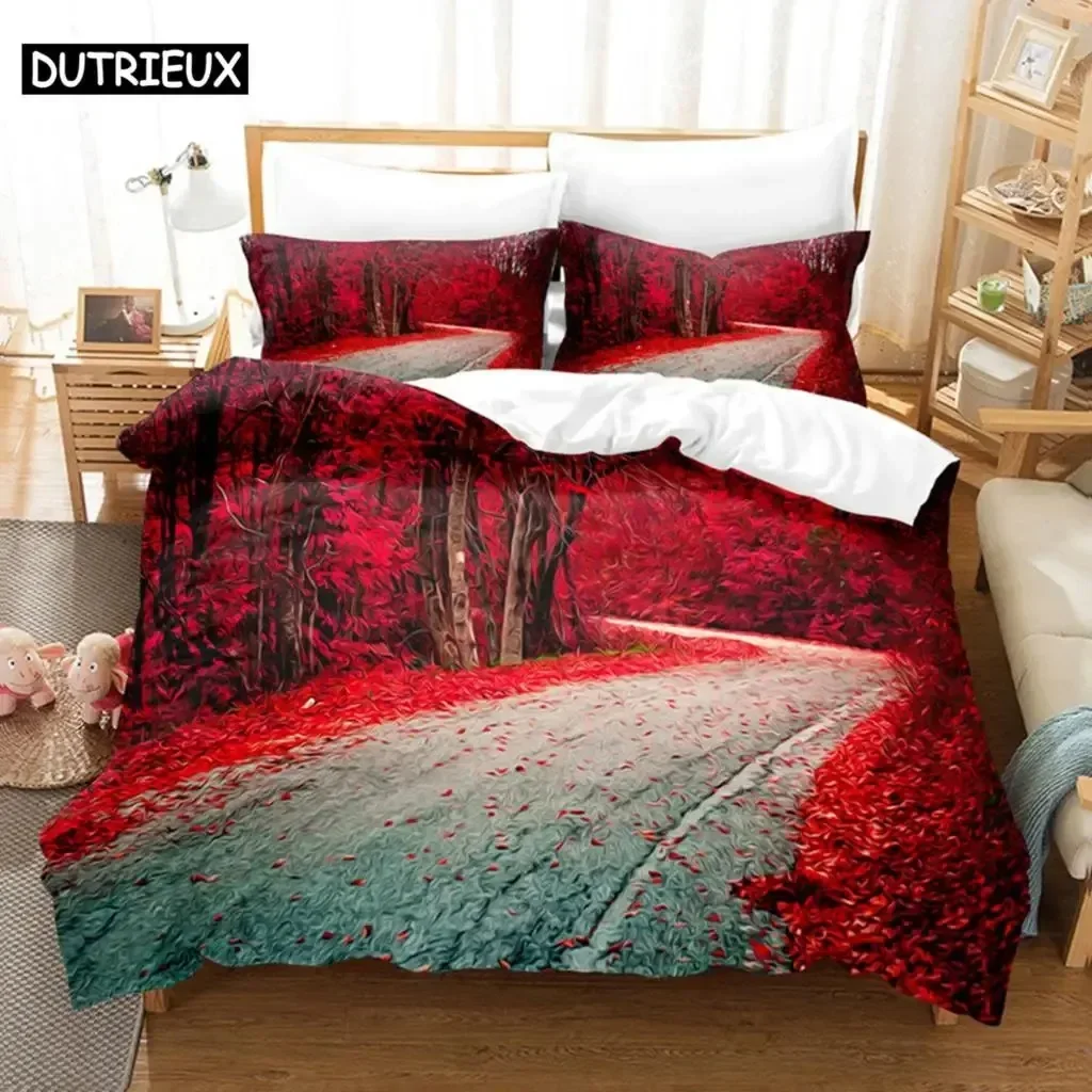 Luxury New 3D Print Landscape Painting Bedding Set Duvet Cover Set 3d Bedding Digital Printing Bed Linen Bedding Set Fashion
Luxury New 3D Print Landscape Painting Bedding Set Duvet Cover Set 3d Bedding Digital Printing Bed Linen Bedding Set Fashion
