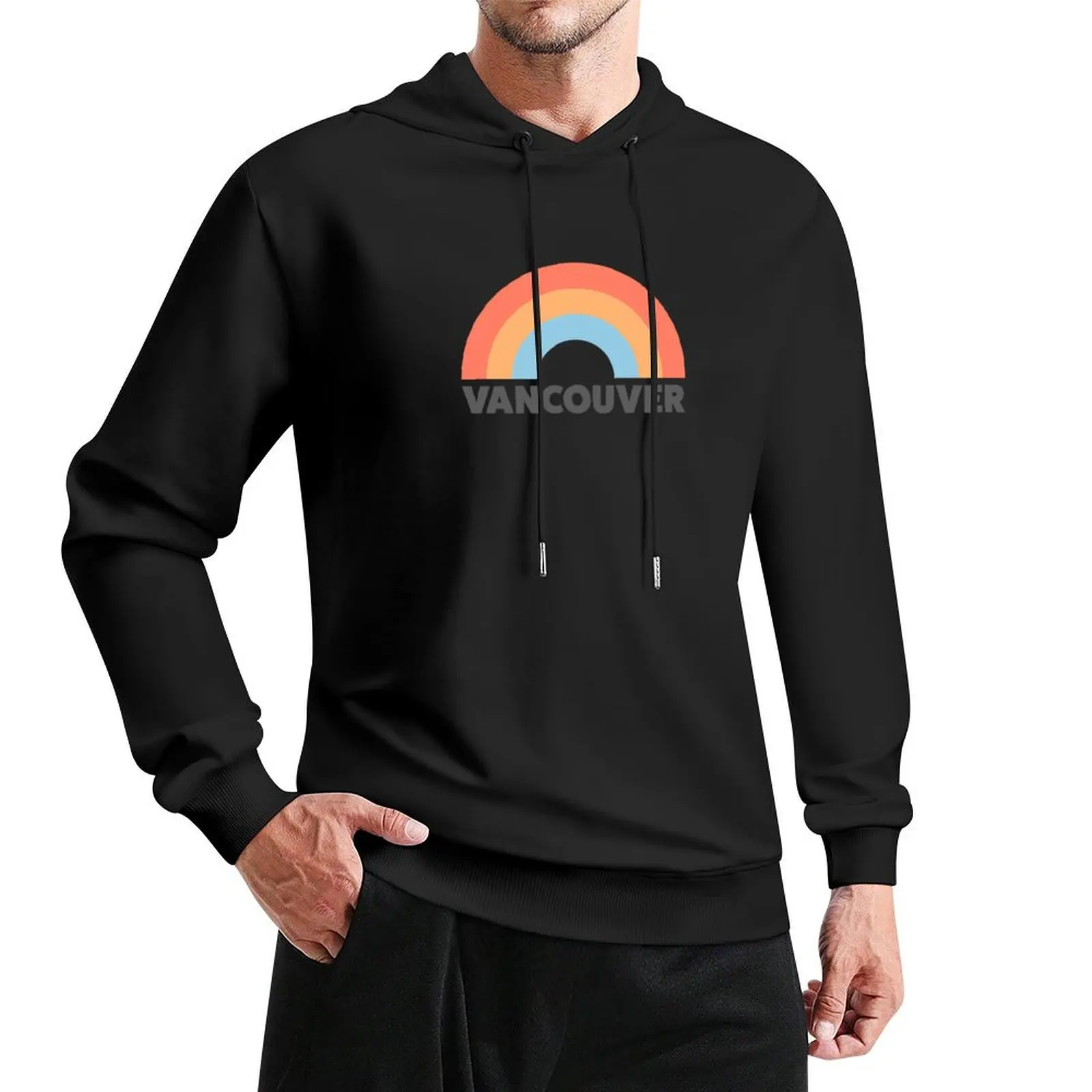 Vancouver Retro Rainbow Pullover Hoodie mens designer clothes anime clothing men's hoodie sweatshirt
Vancouver Retro Rainbow Pullover Hoodie mens designer clothes anime clothing men's hoodie sweatshirt