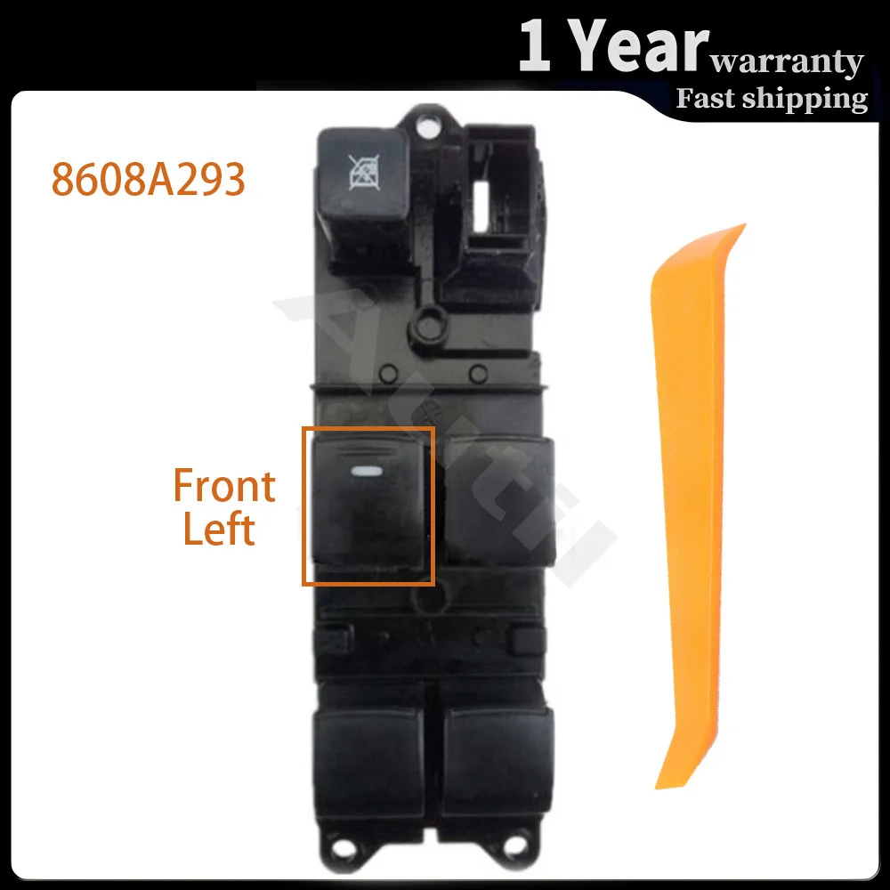 8608A293 for Mitsubishi L200 Triton 2015 2016-2021 Front Left Driver Electric Power Window Switch Glass Lifter Control Button
8608A293 for Mitsubishi L200 Triton 2015 2016-2021 Front Left Driver Electric Power Window Switch Glass Lifter Control Button