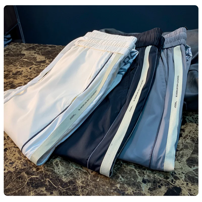 ce silk pants men's 2025 new high-end fast drying sports breathable ankle tied casual pants
ce silk pants men's 2025 new high-end fast drying sports breathable ankle tied casual pants