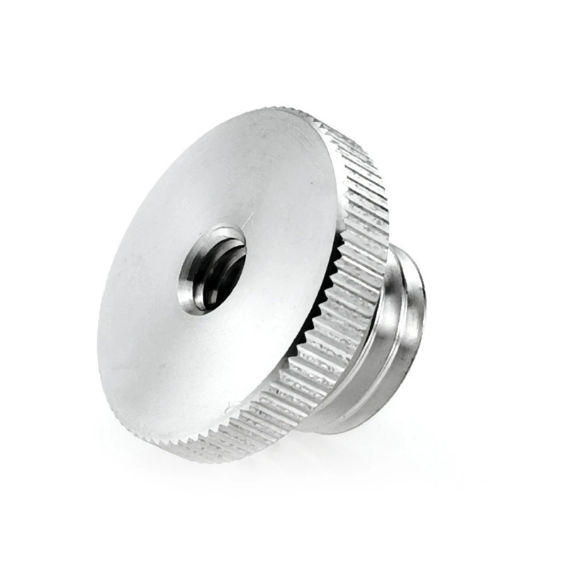 Portable Threaded Screw Adapter 1/4" Female to 5/8" Male Adapter Metal Alloy Lightweight Adapter for Tripod La-ser Level
Portable Threaded Screw Adapter 1/4" Female to 5/8" Male Adapter Metal Alloy Lightweight Adapter for Tripod La-ser Level