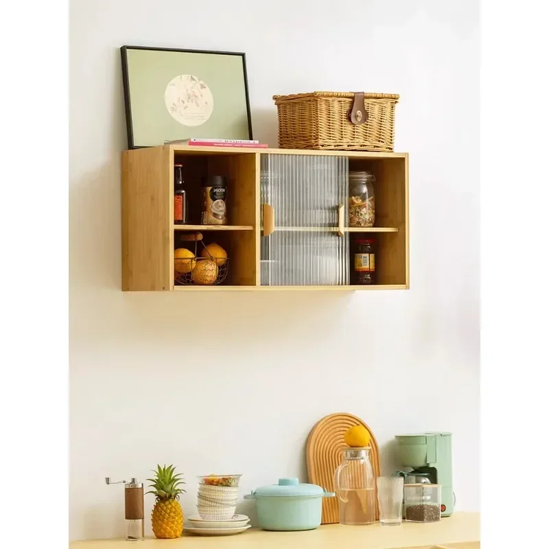 Chic Japanese style wall cabinet, minimalist modern Changhong glass kitchen, dining room wall storage cabinet
Chic Japanese style wall cabinet, minimalist modern Changhong glass kitchen, dining room wall storage cabinet