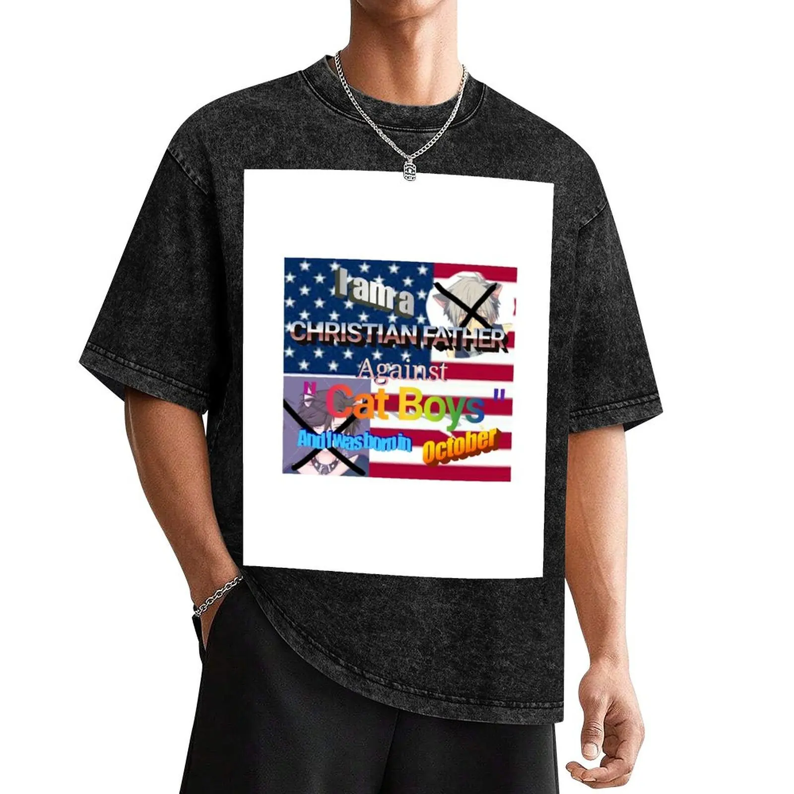 Christian fathers against Catboys T-Shirt cotton man t-shirts topping blanks t shirt men
Christian fathers against Catboys T-Shirt cotton man t-shirts topping blanks t shirt men