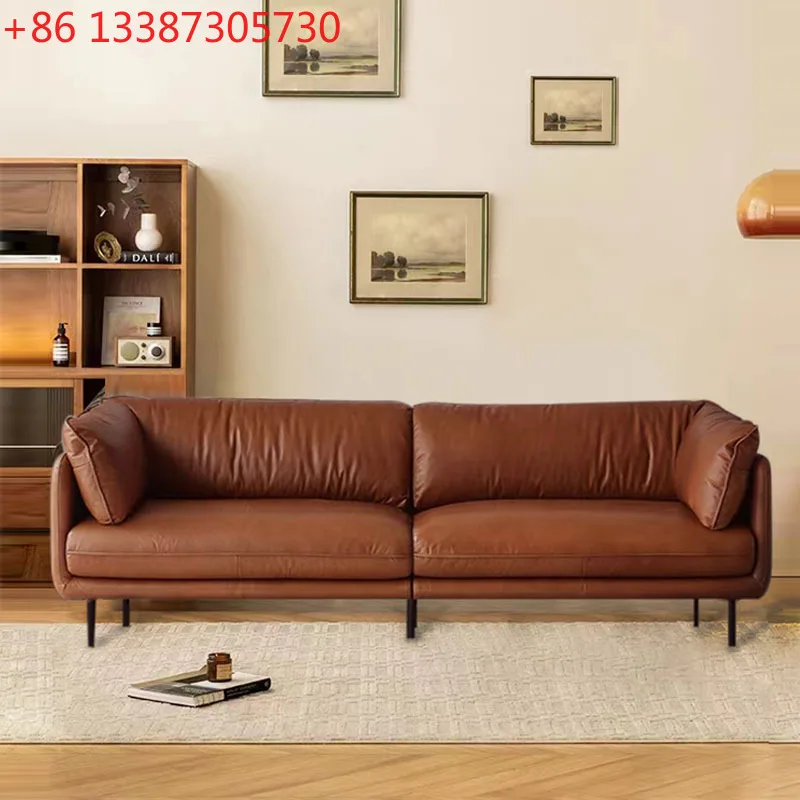Medieval style cat scratching sofa small apartment villa nostalgic caramel straight row sofa
Medieval style cat scratching sofa small apartment villa nostalgic caramel straight row sofa