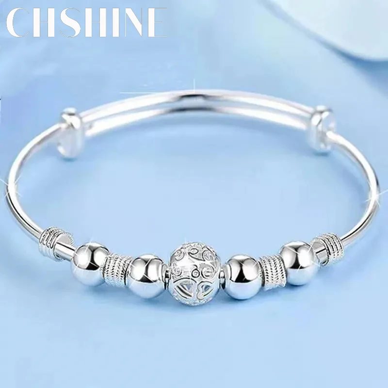 Popular brands 925 Sterling Silver Charm lucky beads Bangles for women bracelets fashion party wedding engagement jewelry
Popular brands 925 Sterling Silver Charm lucky beads Bangles for women bracelets fashion party wedding engagement jewelry