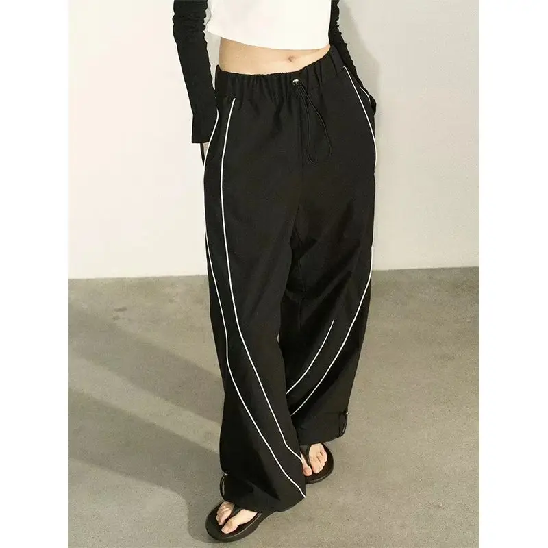 2025 New Early Spring Sports Pants for Women High Waisted Elastic Commuting Loose Drawstring Casual Wide Leg Pants Woman
2025 New Early Spring Sports Pants for Women High Waisted Elastic Commuting Loose Drawstring Casual Wide Leg Pants Woman