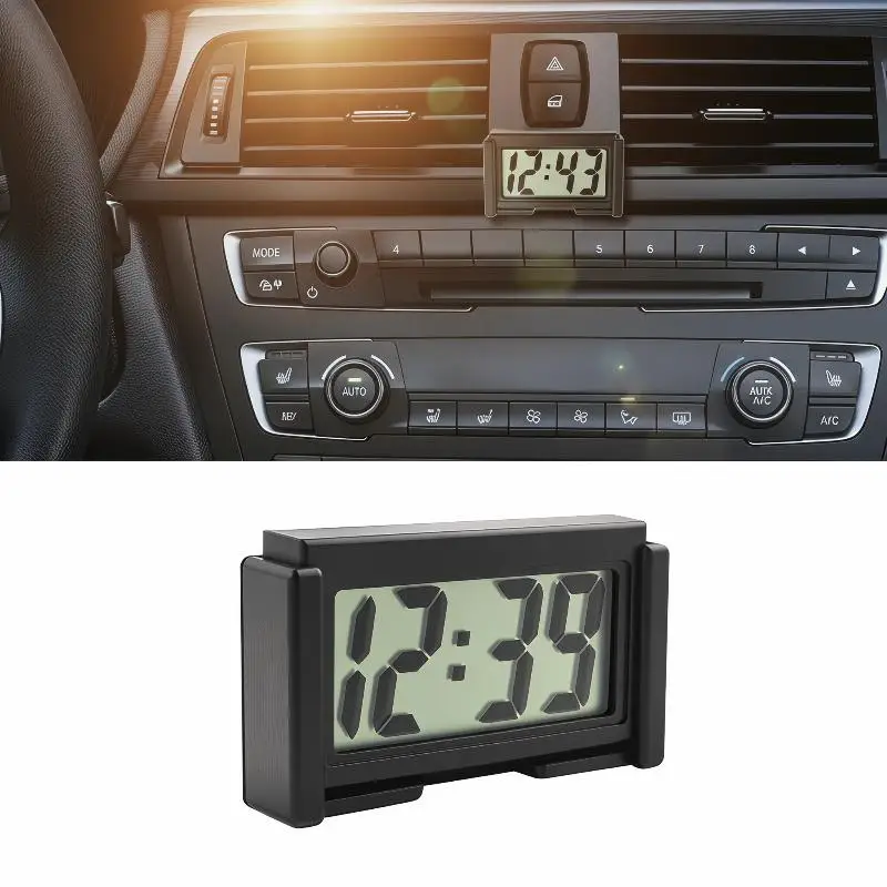 Portable Mini Car Dashboard Digital Clock For Vehicle Large LCD Time Screen
Portable Mini Car Dashboard Digital Clock For Vehicle Large LCD Time Screen