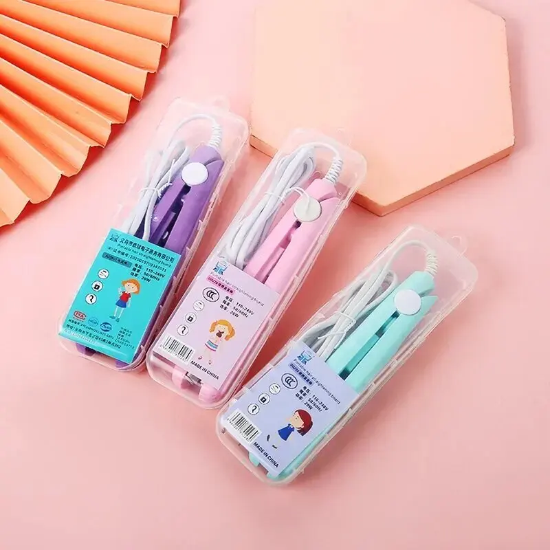 New Curling Iron Mini Hair Straightener Iron Ceramic Straightening Styling Tools Hair Curler Flat Iron Beard Straightener
New Curling Iron Mini Hair Straightener Iron Ceramic Straightening Styling Tools Hair Curler Flat Iron Beard Straightener