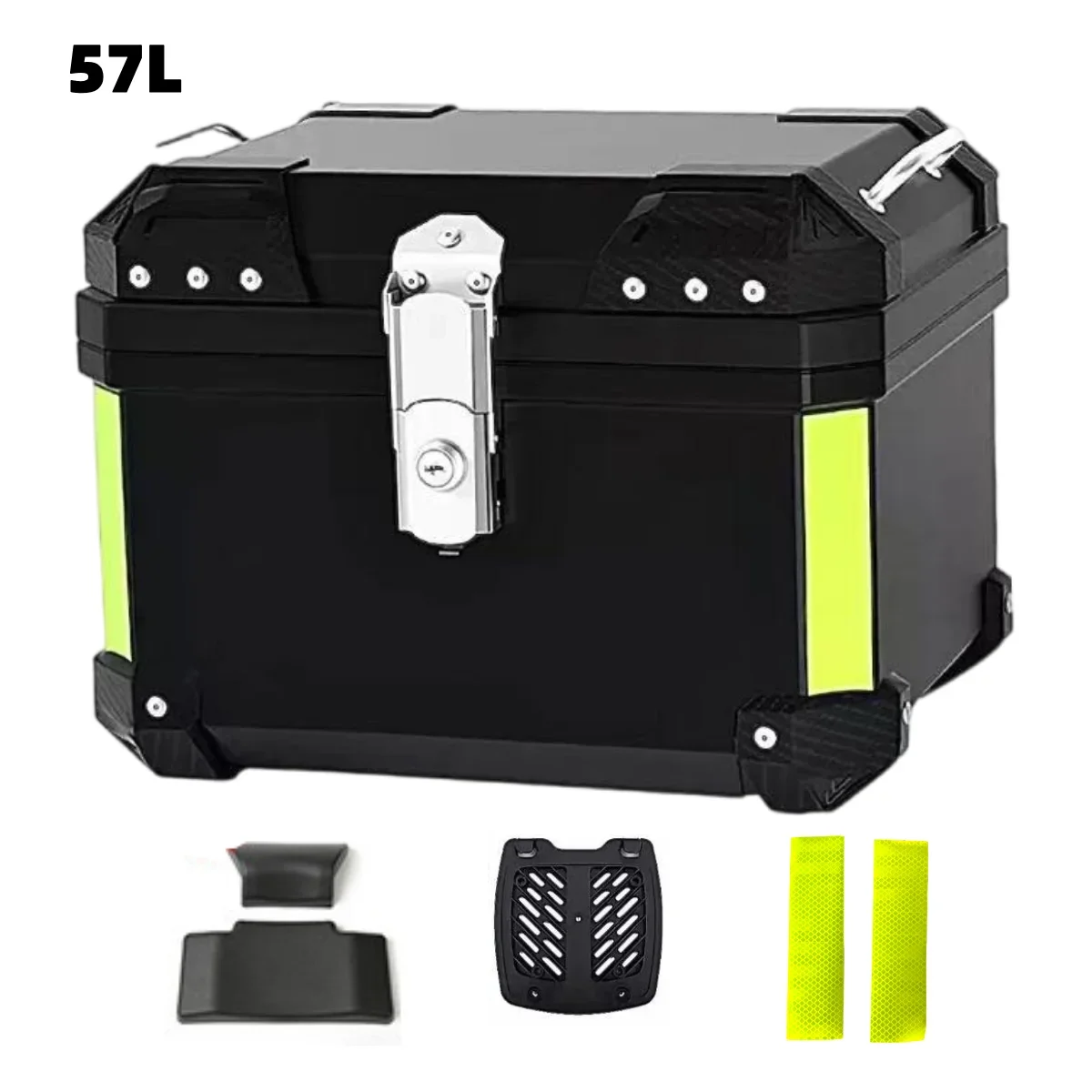1Set 57L Motorcycle Luggage Case Motorcycle Trunk Tail Box Motorcycle Helmet Storage Large Capacity to Store 2 Full Helmets
1Set 57L Motorcycle Luggage Case Motorcycle Trunk Tail Box Motorcycle Helmet Storage Large Capacity to Store 2 Full Helmets