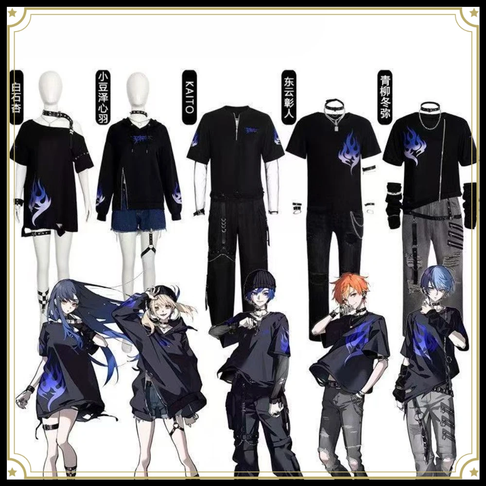 Vivid BAD SQUAD Kohane An Akito Toya KAITO Cosplay Costume Full Set Adult Unisex Halloween Comic Con Stage Performance Outfit
Vivid BAD SQUAD Kohane An Akito Toya KAITO Cosplay Costume Full Set Adult Unisex Halloween Comic Con Stage Performance Outfit