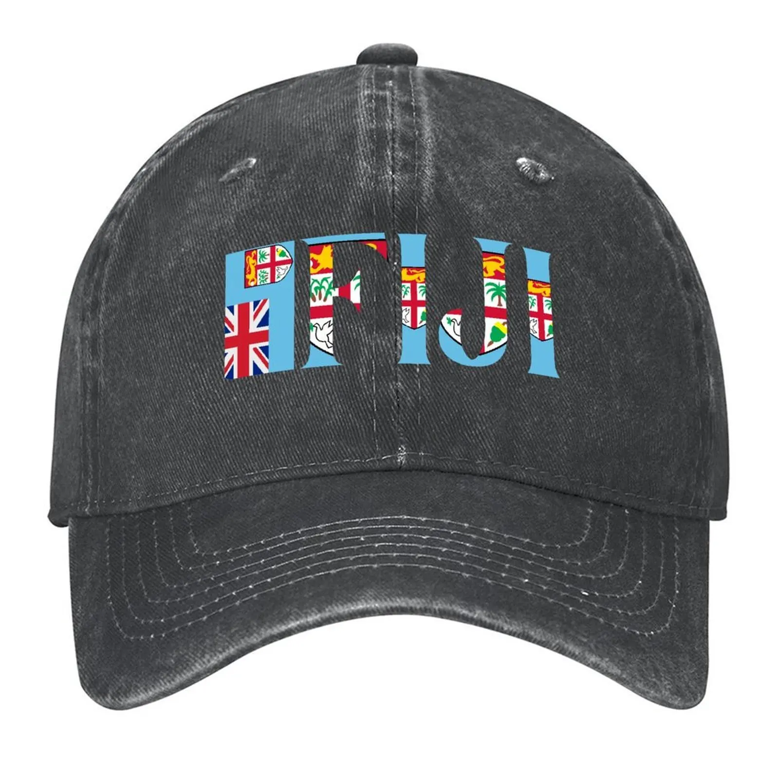 Fiji with the Fijian Flag Baseball Cap black Military Tactical Cap beach hat Golf Wear Men's Luxury Women's
Fiji with the Fijian Flag Baseball Cap black Military Tactical Cap beach hat Golf Wear Men's Luxury Women's