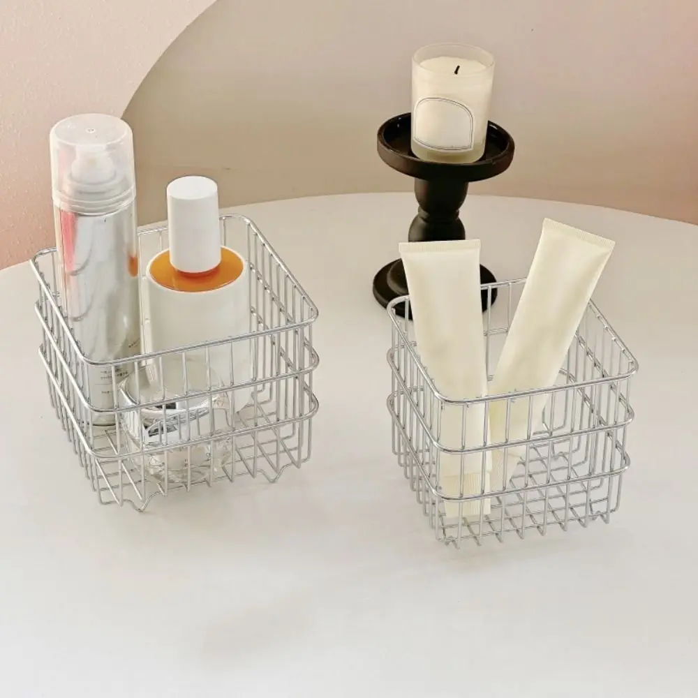 Modern Kitchen Organizer Shelf Stainless Steel Waterproof Bathroom Storage Rack Large Capacity Space saving Square Wire Basket
Modern Kitchen Organizer Shelf Stainless Steel Waterproof Bathroom Storage Rack Large Capacity Space saving Square Wire Basket