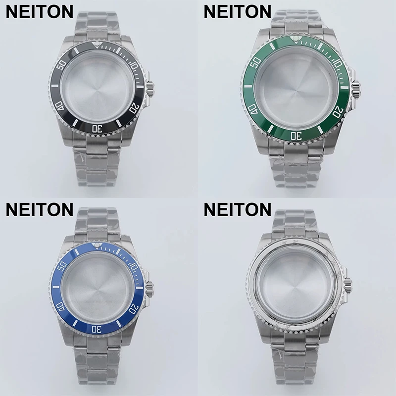 40mm SUB Black PVD NH35 Case Black Back Transparent Glass Fit ETA2836 NH35/36 Mingzhu DG2813/5833 Miyota 8215/8205 
40mm SUB Black PVD NH35 Case Black Back Transparent Glass Fit ETA2836 NH35/36 Mingzhu DG2813/5833 Miyota 8215/8205