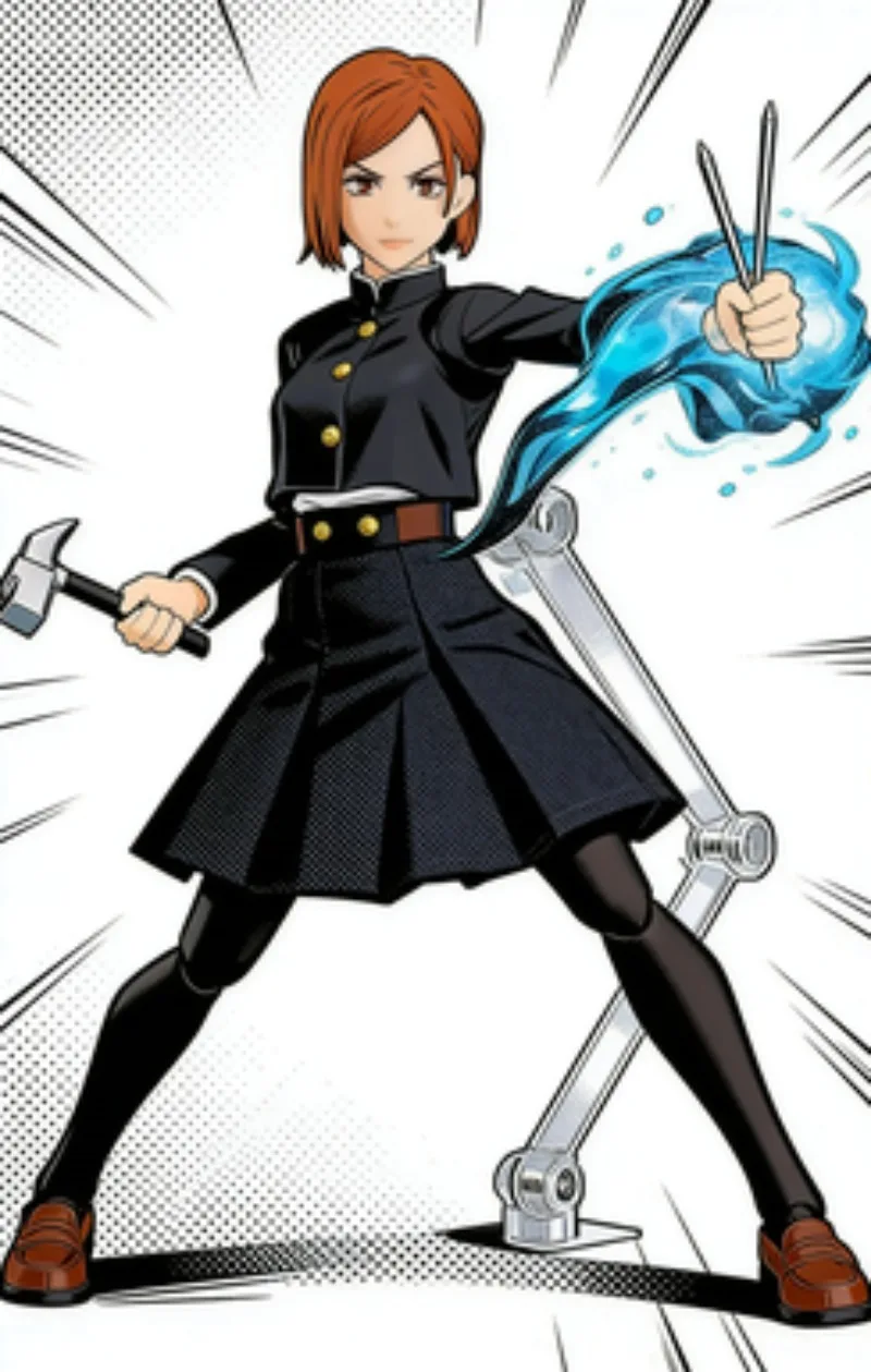 Figuras de acción originales de MF Figma 571, Jujutsu Kaisen Kugisaki Nobara, modelo de PVC, juguetes, muñeca, regalos
Figuras de acción originales de MF Figma 571, Jujutsu Kaisen Kugisaki Nobara, modelo de PVC, juguetes, muñeca, regalos