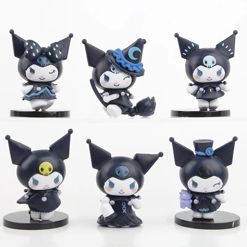 Экшн-фигурки из ПВХ Kuromi Magic Girls, 6 шт./комплект, игрушки в подарок, 6-12 см
Экшн-фигурки из ПВХ Kuromi Magic Girls, 6 шт./комплект, игрушки в подарок, 6-12 см