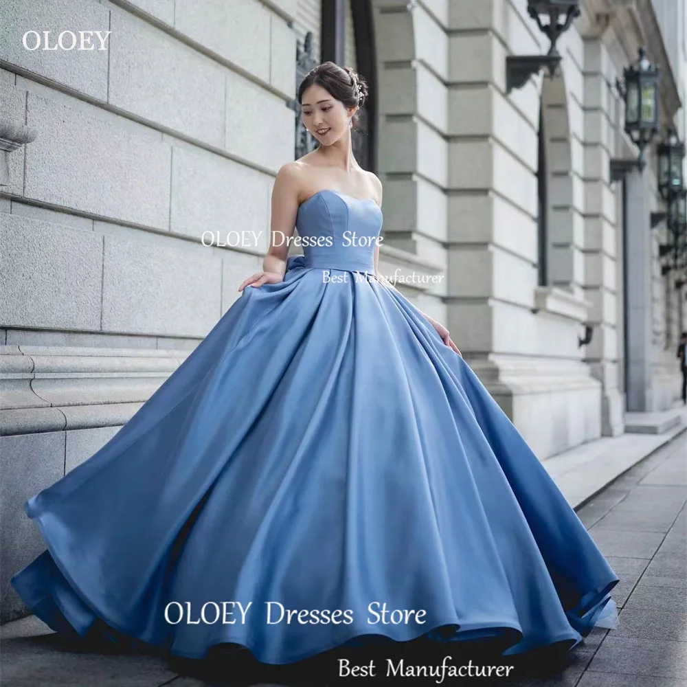 OLOEY Exquisite Satin Ball Gown Sweetheart Korea Wedding Photoshoot Wedding Dresses Lace Up Sweep Train Evening Gown Dresses
OLOEY Exquisite Satin Ball Gown Sweetheart Korea Wedding Photoshoot Wedding Dresses Lace Up Sweep Train Evening Gown Dresses
