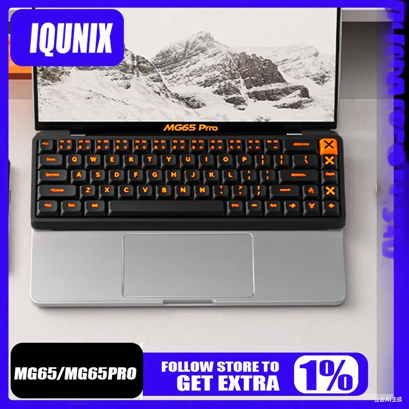IQUNIX MG65 Pro Беспроводная Bluetooth Механическая клавиатура Низкая ось Горячая замена RGB Алюминиевый сплав Клавиатура с ЧПУ ПК Аксессуары для геймеров
IQUNIX MG65 Pro Беспроводная Bluetooth Механическая клавиатура Низкая ось Горячая замена RGB Алюминиевый сплав Клавиатура с ЧПУ ПК Аксессуары для геймеров