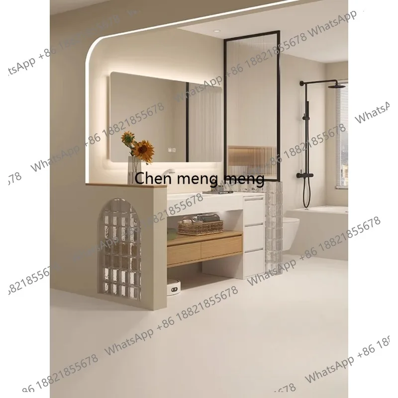 Integrated basin double-layer bathroom cabinet combination toilet washbasin bathroom cabinet washbasin
Integrated basin double-layer bathroom cabinet combination toilet washbasin bathroom cabinet washbasin