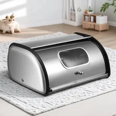 Airtight Stainless Box Household Container Kitchen Accessory Multi-Function Organizer Storage Box For Home Bakery Coffee Shop
Airtight Stainless Box Household Container Kitchen Accessory Multi-Function Organizer Storage Box For Home Bakery Coffee Shop