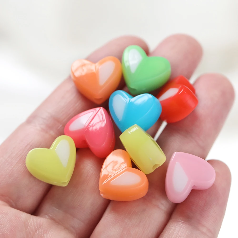 10/30Pcs Acrylic Heart AB Color Loose Spacer Beads Love for Jewelry Making DIY Bracelet Necklace Accessories
10/30Pcs Acrylic Heart AB Color Loose Spacer Beads Love for Jewelry Making DIY Bracelet Necklace Accessories