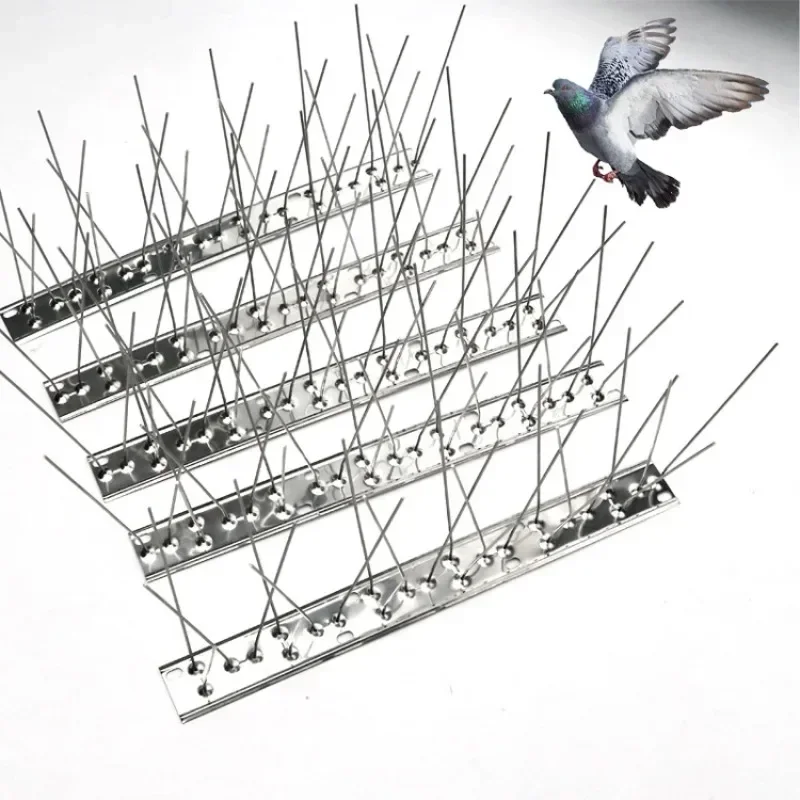 33/50CM Balcony Anti-bird Pigeon Spikes and Bird Repeller Deterrent Anti Bird Repellent Stainless Steel Anti Bird Thorn Nail Kit
33/50CM Balcony Anti-bird Pigeon Spikes and Bird Repeller Deterrent Anti Bird Repellent Stainless Steel Anti Bird Thorn Nail Kit