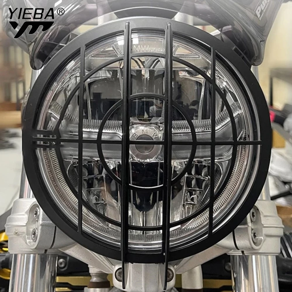 For BMW R9T R NineT Rnine T Pure Scrambler Racer (K23) RnineT Motorcycle Headlight Bezel Grill Protect Headlamp Guard Trim Ring