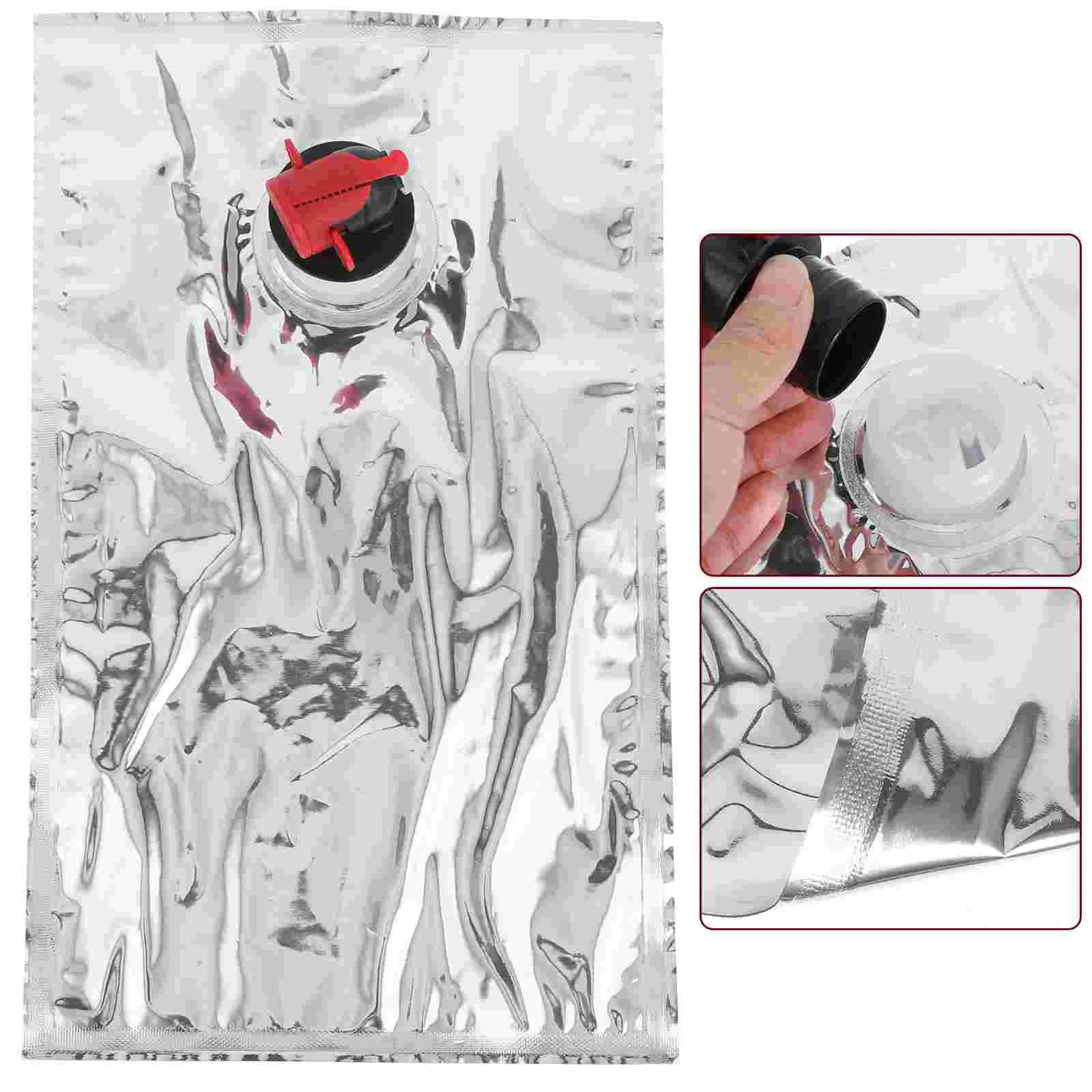 10 Pcs Refillable Butterfly Valve Bag Beverages Travel Drink Pouch Cute Clear Purse
10 Pcs Refillable Butterfly Valve Bag Beverages Travel Drink Pouch Cute Clear Purse