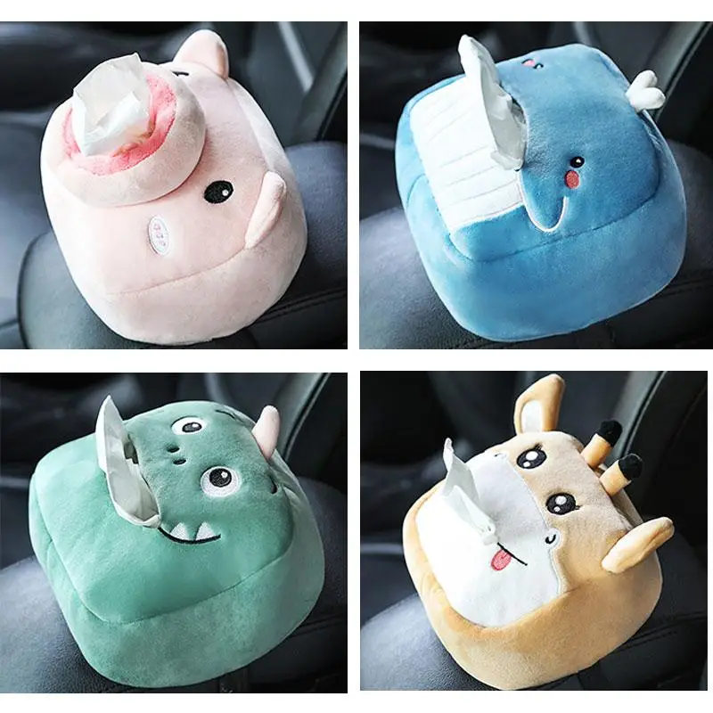 Cute Cartoon Car Tissue Box Plush Napkin Holder Universal Auto Home Room Paper Case Animal Decoration Bracket Paper Holder
Cute Cartoon Car Tissue Box Plush Napkin Holder Universal Auto Home Room Paper Case Animal Decoration Bracket Paper Holder