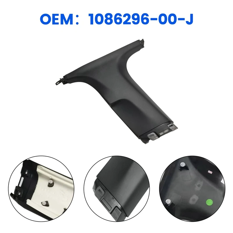 1086296-00-J B Pillar Trim Panel Left Driver Side Lower B Pillar Trim Panel For Tesla Model 3 2017-2022
1086296-00-J B Pillar Trim Panel Left Driver Side Lower B Pillar Trim Panel For Tesla Model 3 2017-2022