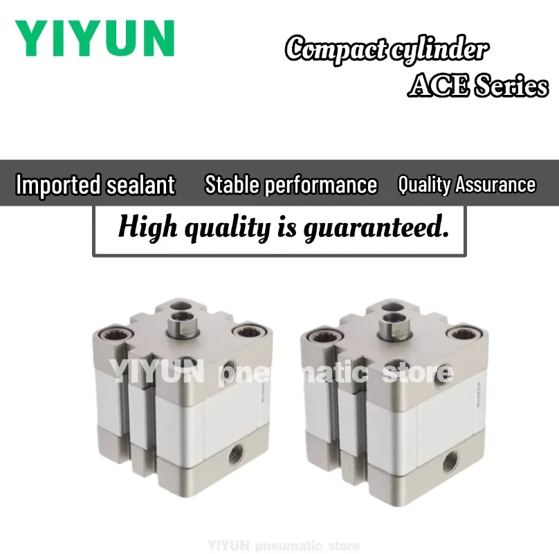 1PCS Thin type cylinder ACE50 ACE63X5 ACE63X10 ACE63X15 ACE63X20 25 30 35 40 45 50 55 60 70 75 80 90 100 ACE Series YIYUN
1PCS Thin type cylinder ACE50 ACE63X5 ACE63X10 ACE63X15 ACE63X20 25 30 35 40 45 50 55 60 70 75 80 90 100 ACE Series YIYUN