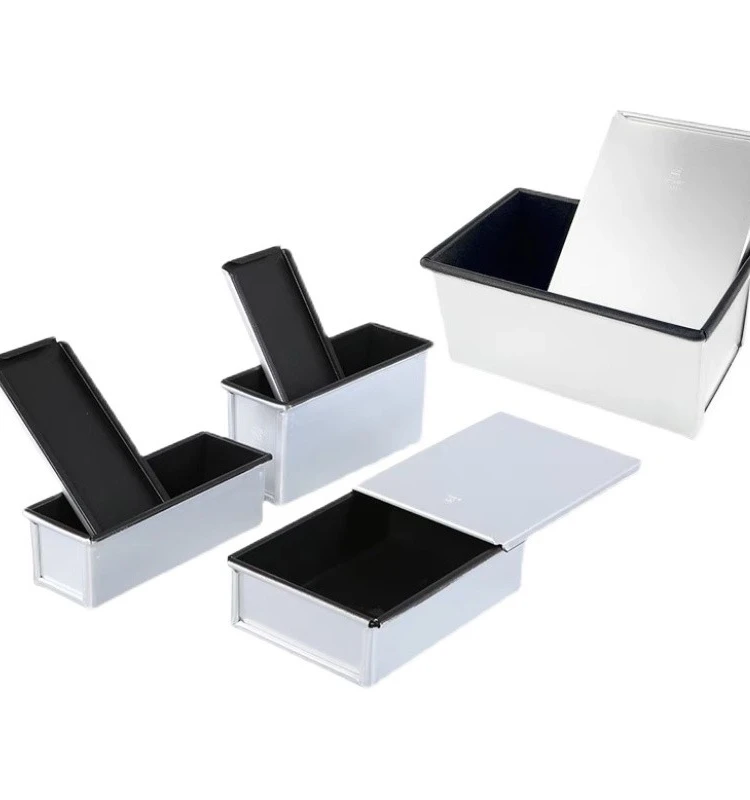 Non-Sti Rectangular Toast Mold Baking Bread Kitchen Utensils 250g Capaci Aluminum Alloy Material Chinese Sle SN20852093
Non-Sti Rectangular Toast Mold Baking Bread Kitchen Utensils 250g Capaci Aluminum Alloy Material Chinese Sle SN20852093