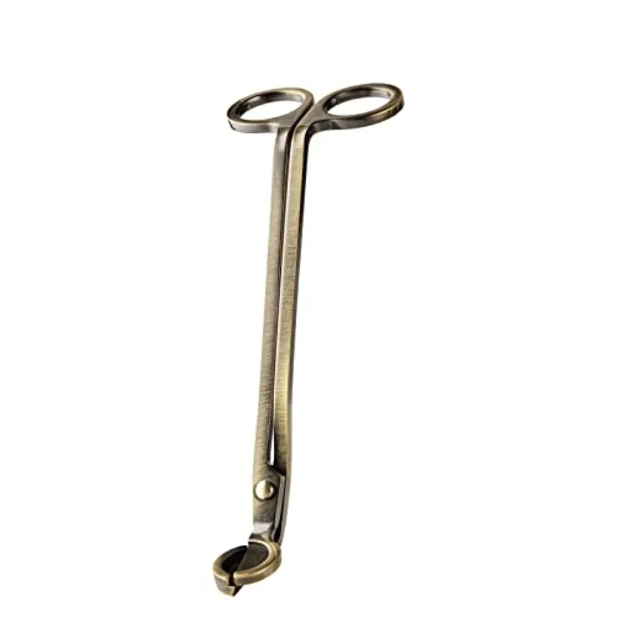 Candle Wick Trimmer, Wick Cutter with Sharp Angled Blades Candle Scissors for Candle Care, Brushed Stainless Steel in Elegant B
Candle Wick Trimmer, Wick Cutter with Sharp Angled Blades Candle Scissors for Candle Care, Brushed Stainless Steel in Elegant B