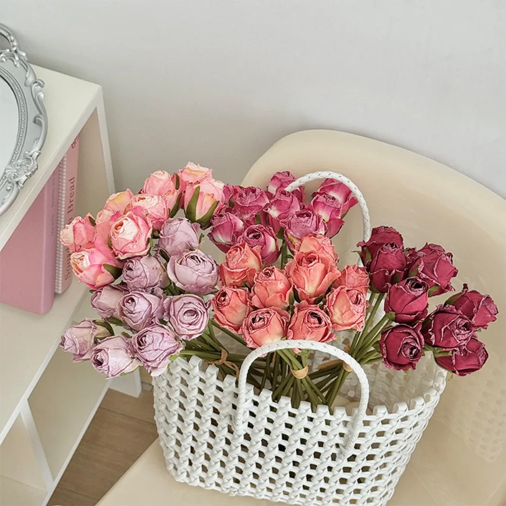 Realistic Artificial Flower Burnt Edge Rose Flower Branch Artificial Flowers Decoration for Wedding Home Decoration
Realistic Artificial Flower Burnt Edge Rose Flower Branch Artificial Flowers Decoration for Wedding Home Decoration