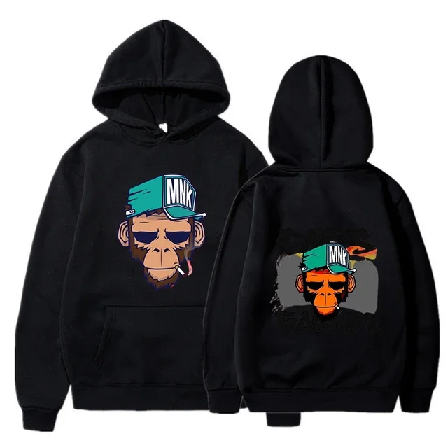 Personality Smoking Monkey Hoodie Mens Fashion Warm Sweatshirt Hip Hop Hoodies Casual Streetwear Spring Autumn New Hoody
Personality Smoking Monkey Hoodie Mens Fashion Warm Sweatshirt Hip Hop Hoodies Casual Streetwear Spring Autumn New Hoody