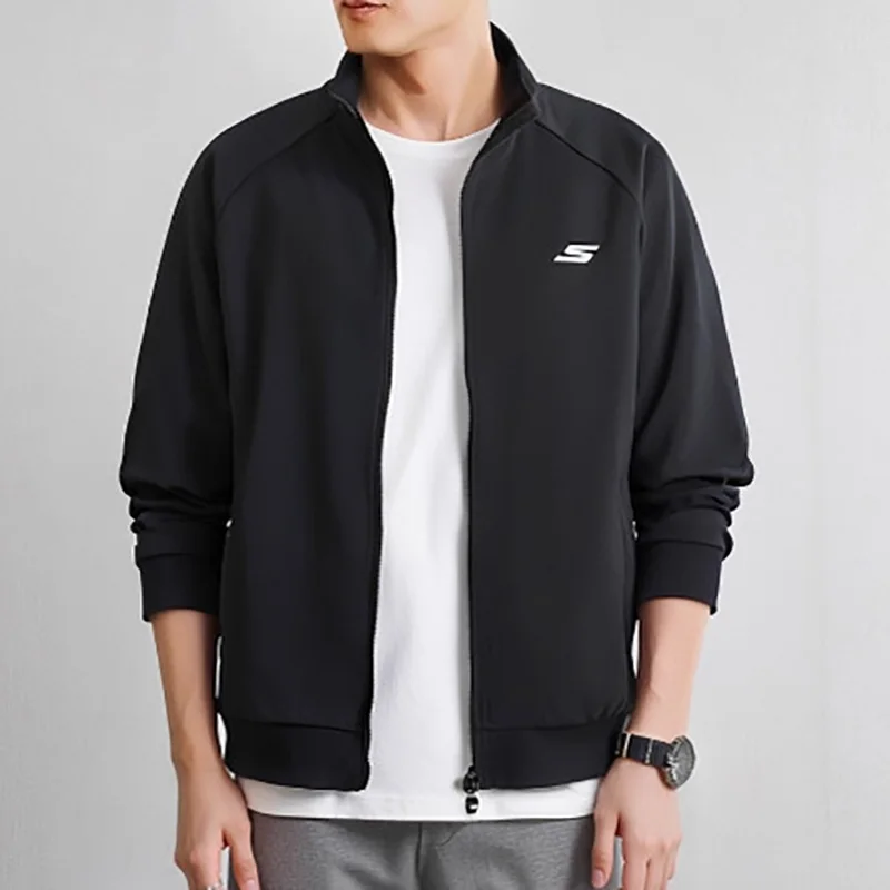 Skechers 2026 New Black Knit Jacket Mens Stand Collar Zip Up Casual Coat P225U135-03K8
Skechers 2026 New Black Knit Jacket Mens Stand Collar Zip Up Casual Coat P225U135-03K8