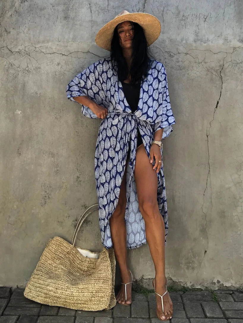 Женское платье-кафтан в стиле бохо, свободное пляжное платье-кафтан большого размера с V-образным вырезом и принтом тай-дай
Женское платье-кафтан в стиле бохо, свободное пляжное платье-кафтан большого размера с V-образным вырезом и принтом тай-дай