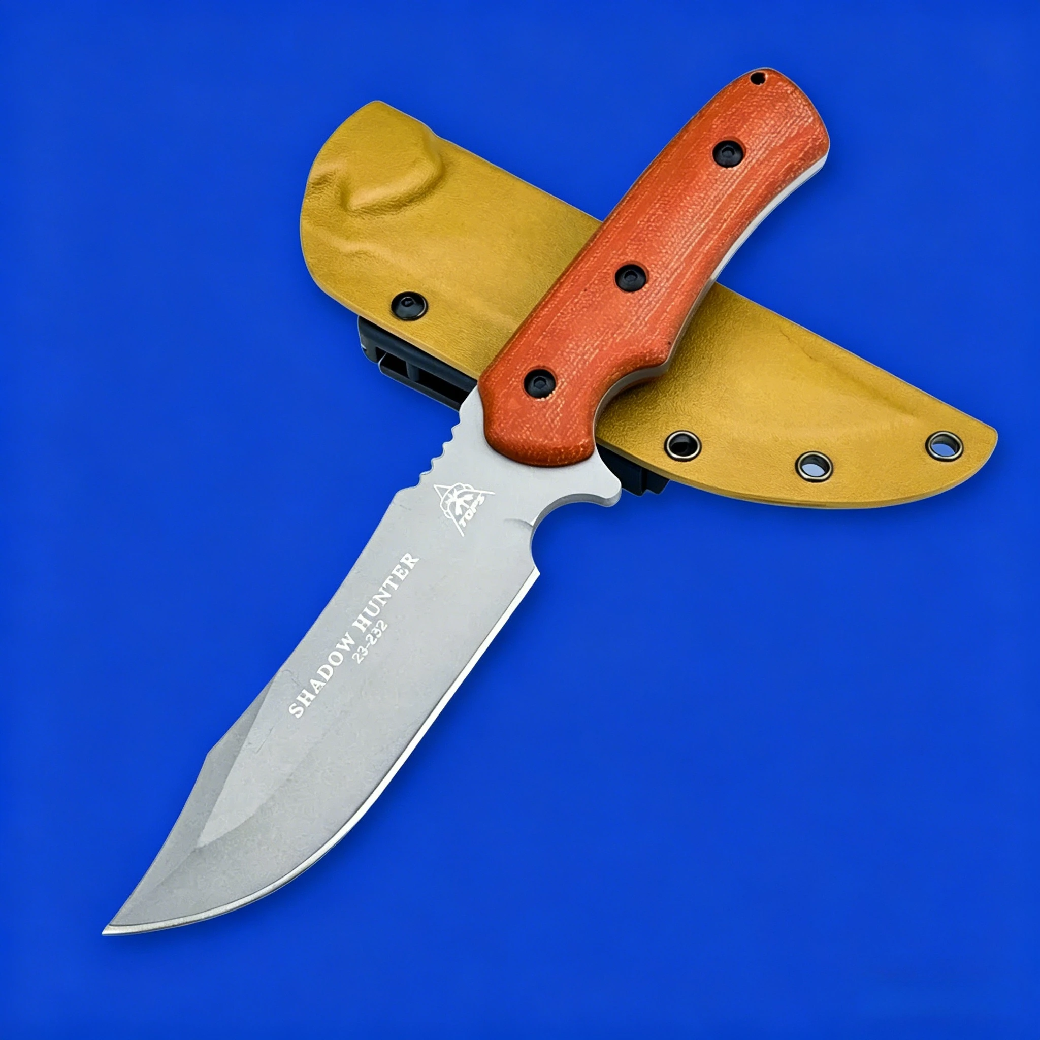 High Hardness 8Cr13MoV Fixed Blade – Micarta Handle, Kydex Sheath, Versatile Outdoor Cutting Tool for Camping Trips
High Hardness 8Cr13MoV Fixed Blade – Micarta Handle, Kydex Sheath, Versatile Outdoor Cutting Tool for Camping Trips