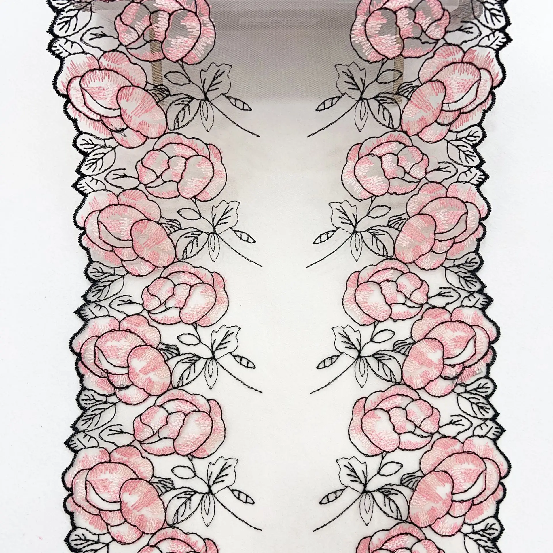 20Yards Pink Floral Embroidered Tulle Lace Trim DIY Lingerie Sewing Accessories Net Lace Fabrics for Bra Accessories Needle Work
20Yards Pink Floral Embroidered Tulle Lace Trim DIY Lingerie Sewing Accessories Net Lace Fabrics for Bra Accessories Needle Work