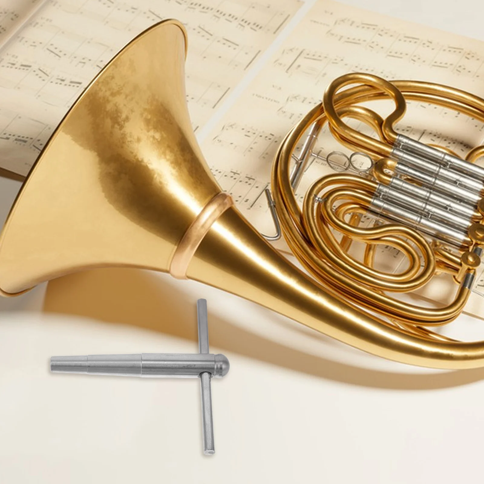 Brass Instrument Repair Tools Trumpet Truing Wrench Core Gold Metal Maintenance Durable Professional Mouthpiece
Brass Instrument Repair Tools Trumpet Truing Wrench Core Gold Metal Maintenance Durable Professional Mouthpiece