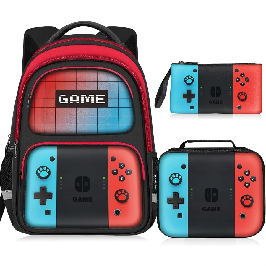 Backpack For BoysGamer Boys Backpack For Teens Elementary Middle School 17 Students Bookbag
Backpack For BoysGamer Boys Backpack For Teens Elementary Middle School 17 Students Bookbag