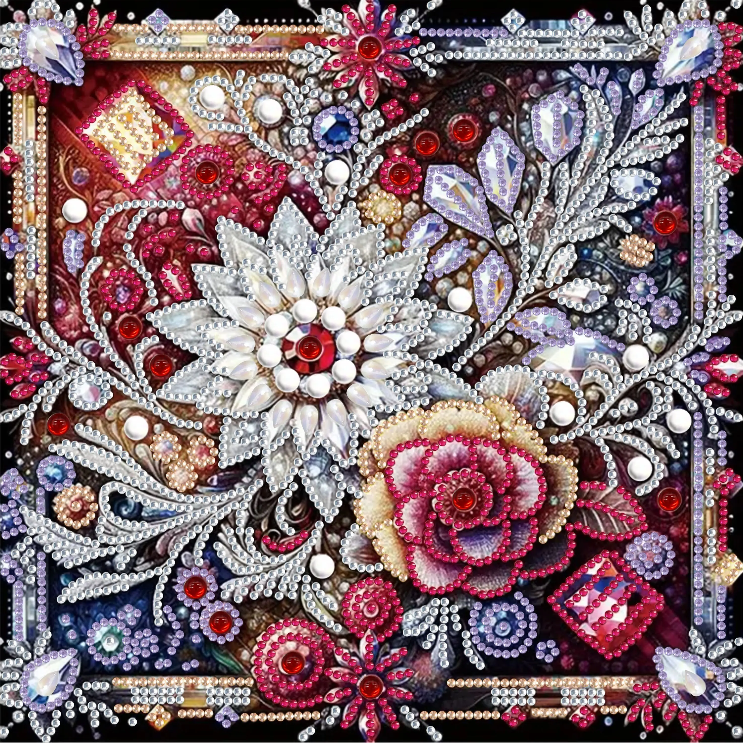 SDOYUNO Special Shape Diamond Art Painting Kits For Adults Flower Full Round Drill Diamond Art Painting Kits Crystal Rhinestones
SDOYUNO Special Shape Diamond Art Painting Kits For Adults Flower Full Round Drill Diamond Art Painting Kits Crystal Rhinestones