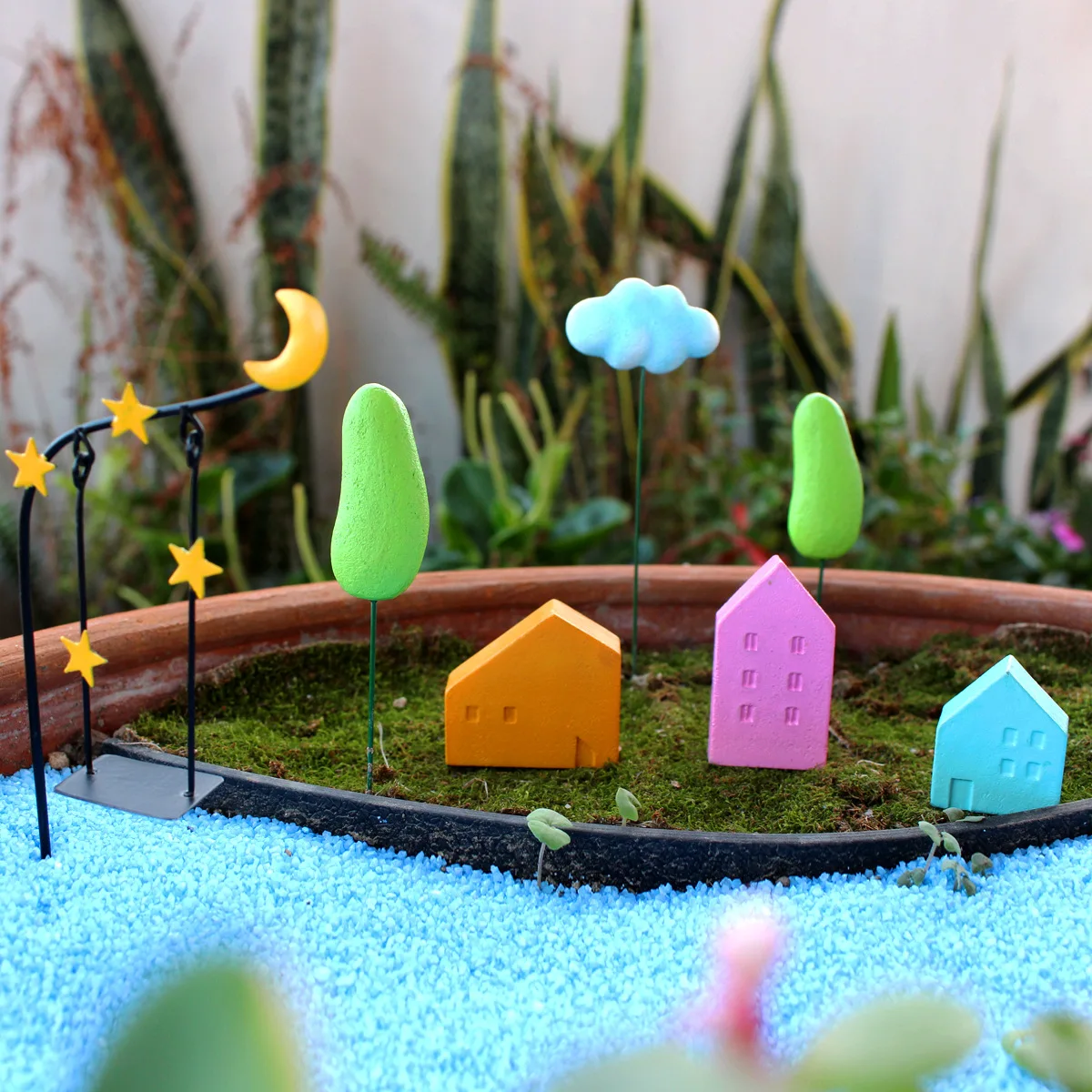 Resin Cityscape Micro Landscape Set - Whimsical Garden Accessories for Bonsai & Fairy Garden
Resin Cityscape Micro Landscape Set - Whimsical Garden Accessories for Bonsai & Fairy Garden