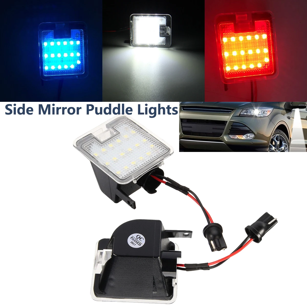 2Pcs LED Side Mirror Puddle Light For Mondeo MK4 Focus Kuga Dopo Escape C Max Dynamic Side Marker Turn Signal Light
2Pcs LED Side Mirror Puddle Light For Mondeo MK4 Focus Kuga Dopo Escape C Max Dynamic Side Marker Turn Signal Light