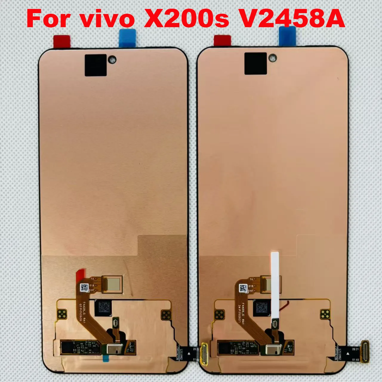 6.31"AMOLED original For vivo X200 Pro mini LCD Display V2419A Touch Screen Digitizer Assembly For vivo X200s V2458A LCD X200
6.31"AMOLED original For vivo X200 Pro mini LCD Display V2419A Touch Screen Digitizer Assembly For vivo X200s V2458A LCD X200