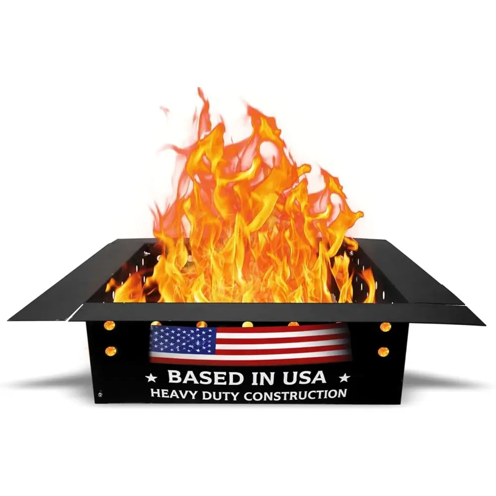 Portable 32x24 Carbon Steel Fire Ring Liner for DIY Outdoor Fire Pits, Camping, Backyard Gatherings
Portable 32x24 Carbon Steel Fire Ring Liner for DIY Outdoor Fire Pits, Camping, Backyard Gatherings