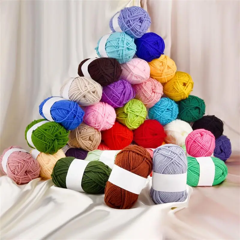 25g Soft Milk Cotton Knitting Yarn Anti-Pilling High Quality Knitting 4ply Cotton Yarn For Crochet Scarf Sweater Hat Doll Craft
25g Soft Milk Cotton Knitting Yarn Anti-Pilling High Quality Knitting 4ply Cotton Yarn For Crochet Scarf Sweater Hat Doll Craft