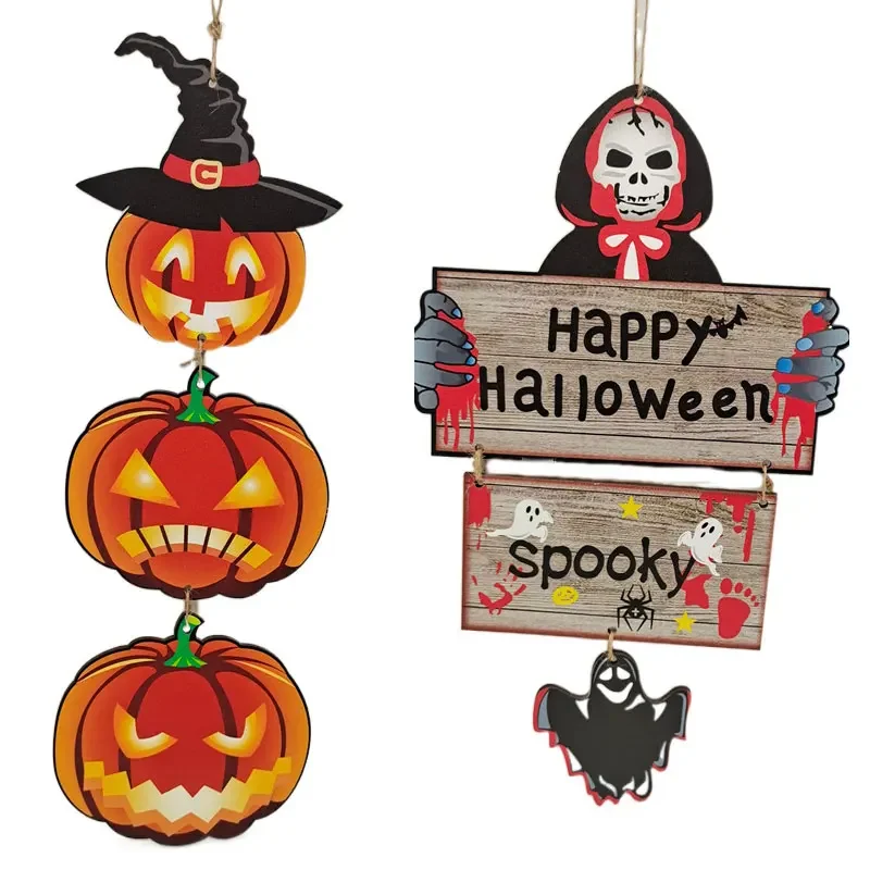 Halloween Wooden Pendant Pumpkin Ghost Spooky Wood Hanging Ornaments DIY Crafts Charms Hanger Halloween Party Decoration
Halloween Wooden Pendant Pumpkin Ghost Spooky Wood Hanging Ornaments DIY Crafts Charms Hanger Halloween Party Decoration