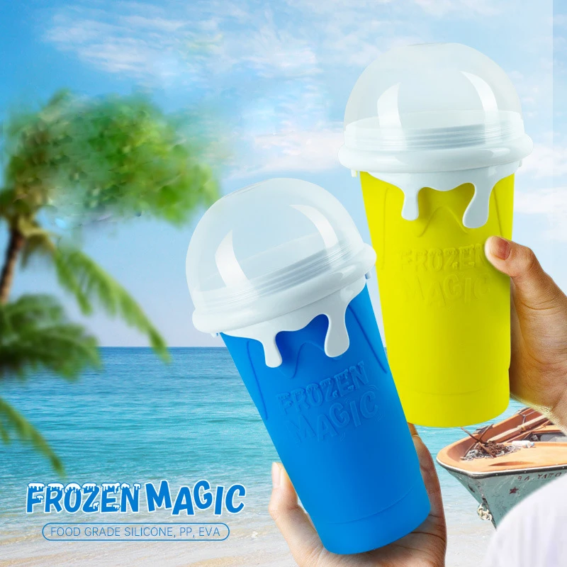 Summer Squeeze Homemade Juice Water Bottle Quick-Frozen Smoothie Sand Cup Pinch Fast Cooling ice mold dondurma kasigi
Summer Squeeze Homemade Juice Water Bottle Quick-Frozen Smoothie Sand Cup Pinch Fast Cooling ice mold dondurma kasigi