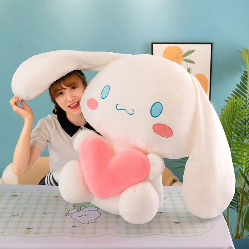 Sanrio Cinnamoroll Hugging Heart Plush Pillow, Super Soft Comforting Cuddle Toy, Valentine‘s Day Gift for Girlfriend
Sanrio Cinnamoroll Hugging Heart Plush Pillow, Super Soft Comforting Cuddle Toy, Valentine‘s Day Gift for Girlfriend