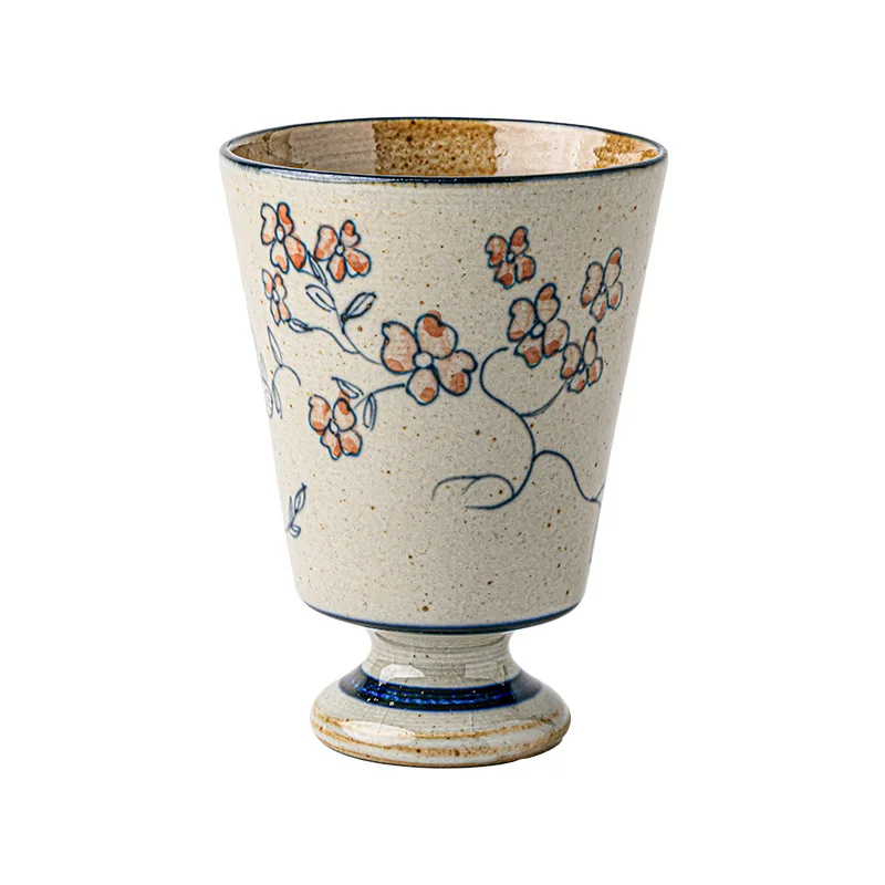 PYH retro handmade literary and artistic hand-painted goblet coarse pottery mug exquisite master cup hand-held
PYH retro handmade literary and artistic hand-painted goblet coarse pottery mug exquisite master cup hand-held